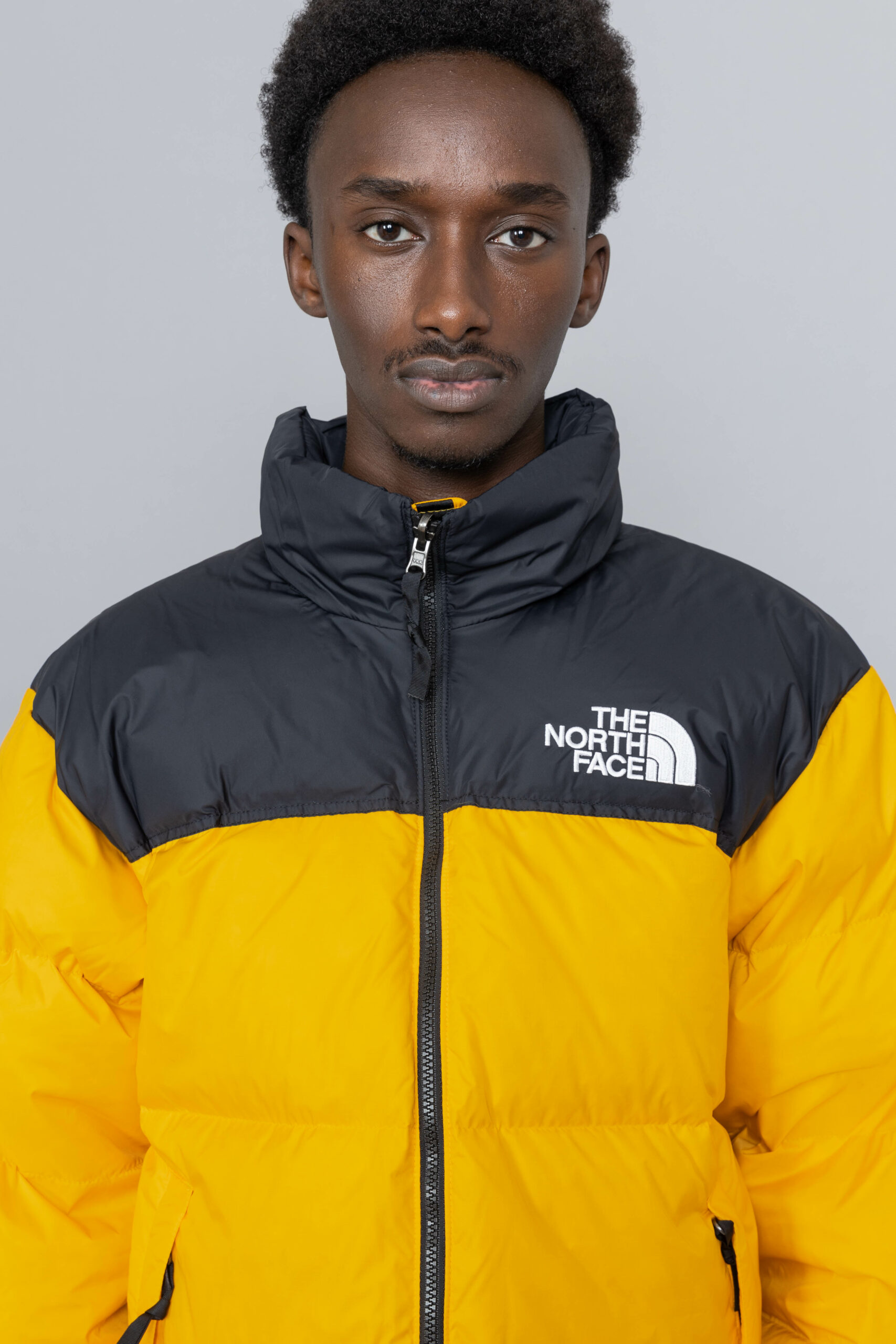 1996 Retro Nuptse Jacket Summit Gold – Image 5