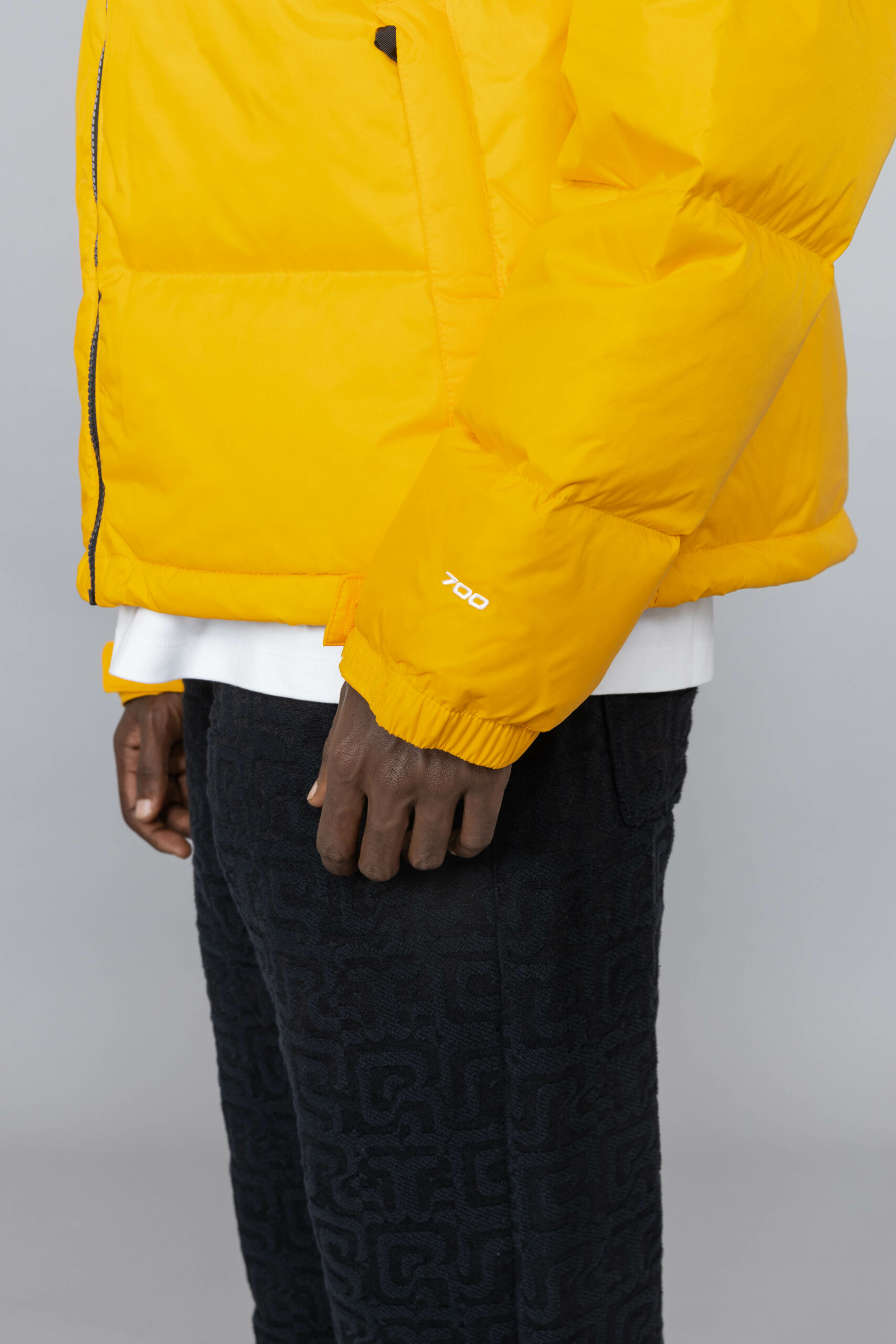 1996 Retro Nuptse Jacket Summit Gold – Image 7